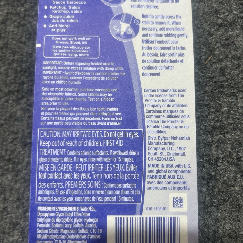 Tide To Go Stain Remover Stick - Picture 7 of 8